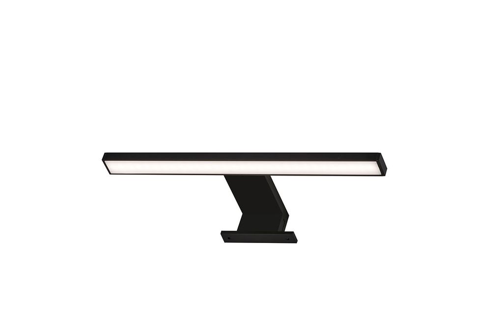 LED Spiegelleuchte 30 cm 5W 500lm schwarz